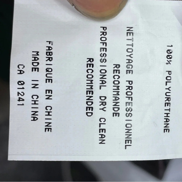 Daphne" Vegan Leather overal dress with adjustable snap bottom shoulder straps - Picture 2 of 12